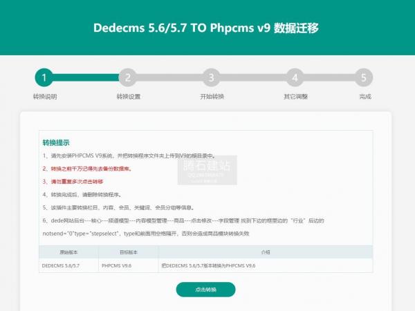 Dedecms数据转移到phpcms插件 